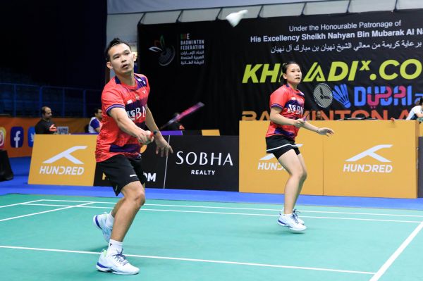 PBDJARUM Badminton Asia Championships 2023 Rinov Pitha Amankan