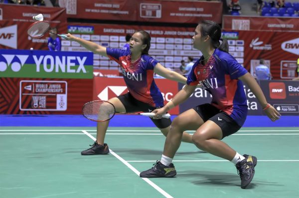 PBDJARUM - [BWF World Junior Championships 2022] Meilysa/Rachel Hadapi ...