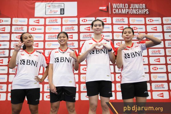 PBDJARUM - [BWF World Junior Mixed Team Championships 2023] 20 Atlet ...