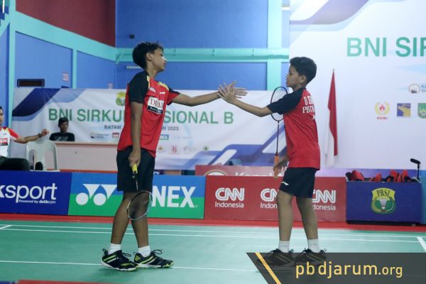 PBDJARUM - [BNI Sirnas B Kepri 2023] Leo Berpeluang Raih 2 Gelar Juara