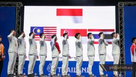 Tim bulu tangkis putra Indonesia meraih medali emas SEA Games 2025