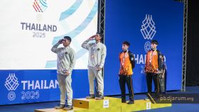 Podium tunggal putra SEA Games 2025