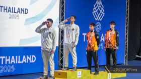 Podium tunggal putra SEA Games 2025