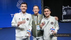 tim ganda putra Indonesia SEA Games 2025