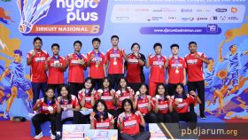 PB Djarum di podium