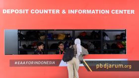 suasana di luar istora