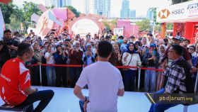 Meet & Greet Polytron Indonesia Open 2026 di Booth PB Djarum