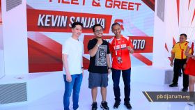 Meet & Greet Polytron Indonesia Open 2026 di Booth PB Djarum
