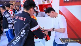 Meet & Greet Polytron Indonesia Open 2026 di Booth PB Djarum