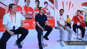 Meet & Greet Polytron Indonesia Open 2026 di Booth PB Djarum