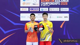 Podium juara tunggal putra