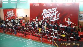 Registrasi ulang audisi umum pb djarum 2026 di Pekanbaru