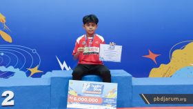 Tristan Juara Tunggal anak putra