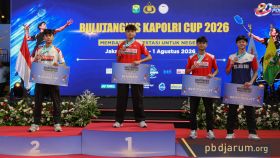 Podium tunggal remaja putra