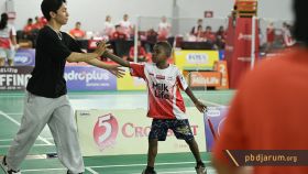 Aksi Peserta dan Pelatih Audisi Umum PB Djarum 2026 di Makassar