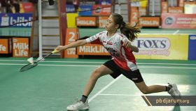 Aksi Peserta Audisi Umum PB Djarum 2026 di Makassar