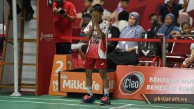 Aksi Peserta Audisi Umum PB Djarum 2026 di Makassar