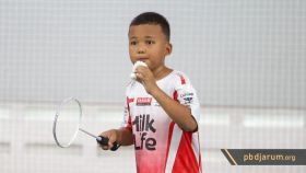 Aksi Peserta Audisi Umum PB Djarum 2026