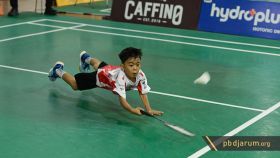 Aksi Peserta Audisi Umum PB Djarum 2026
