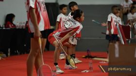 Pemanasan sebelum bertanding