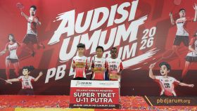 Penerima Super Tiket Audisi Umum PB Djarum 2026 U11 Putra - Makassar
