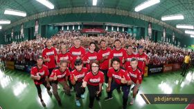 Tim pencari bakat dan Peserta Audisi Umum PB Djarum 2026