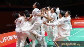 Beregu putra raih medali emas
