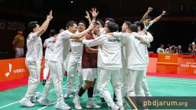 Beregu putra raih medali emas