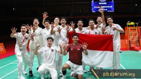 Beregu putra raih medali emas