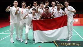 Beregu putra raih medali emas